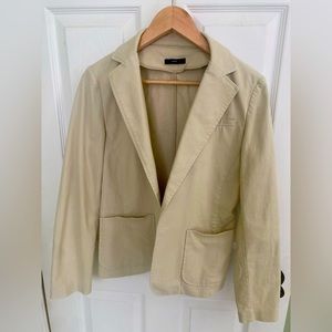 Gap khaki stretch women’s blazer